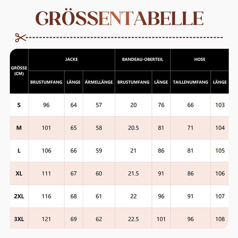 💕2025 HEISSER VERKAUF💐Paillettenblazer und weite Hose für Damen (3-teiliges Set)