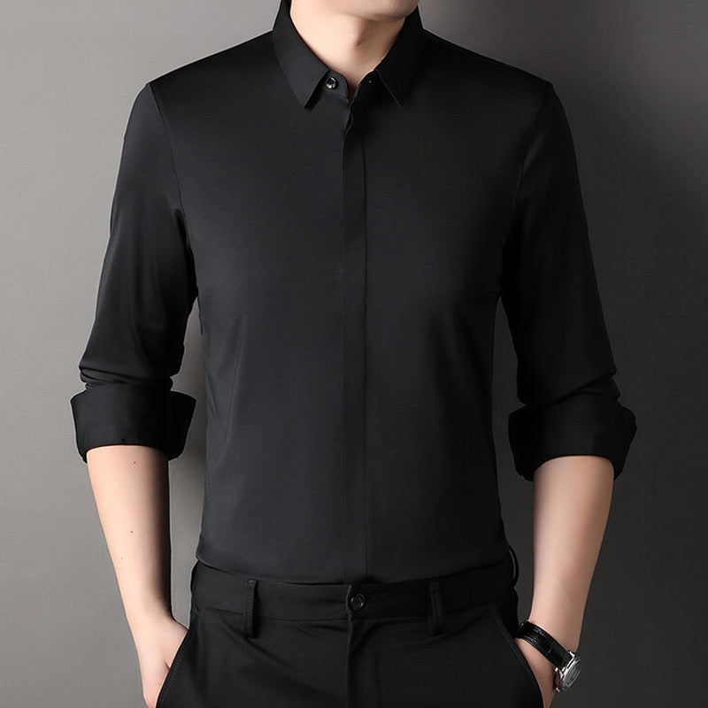 Men's Wrinkle-Free Stretch Dress Shirt