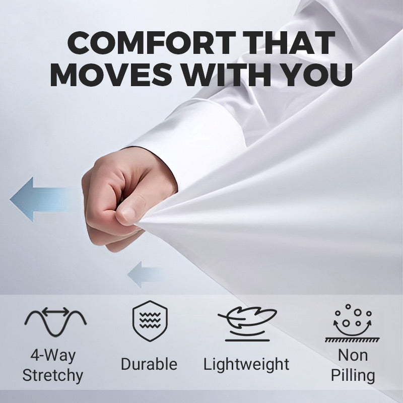 Men's Wrinkle-Free Stretch Dress Shirt