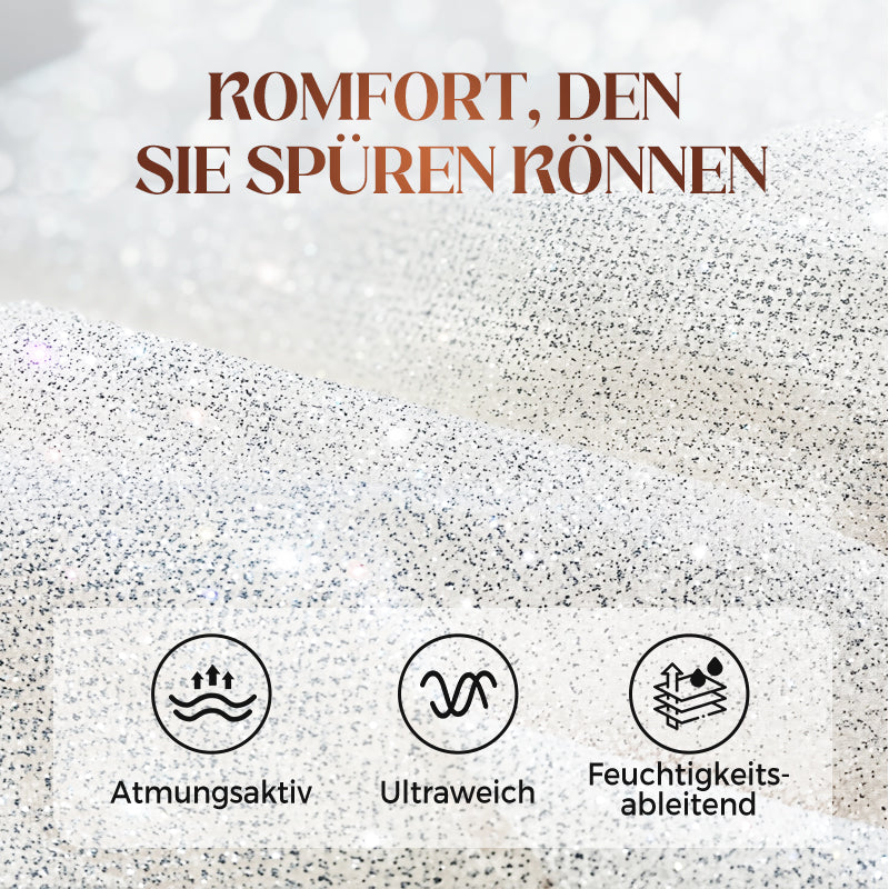 💕2025 HEISSER VERKAUF💐Paillettenblazer und weite Hose für Damen (3-teiliges Set)